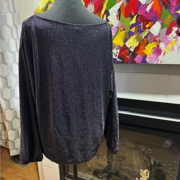 Elegant Black NWOT Women's Top. Top 23” height 24” - Picture 1 of 9